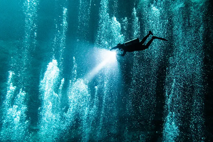 Bubbles in The Pit